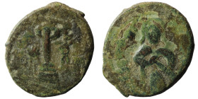 Byzantine-Islamic. Umayyad Fals `Abd al-Malik ibn Marwan. (685-705 AD) CU. (20mm, 3,33g)