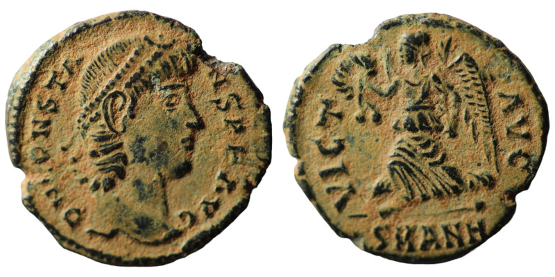 Constans. (346-349 AD). Æ Follis. (15mm, 1,47g) Antioch.