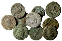 Roman Imperial. Billon Antoniane Lot. 10 pieces.