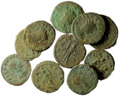 Roman Imperial. Billon Antoniane Lot. 10 pieces.