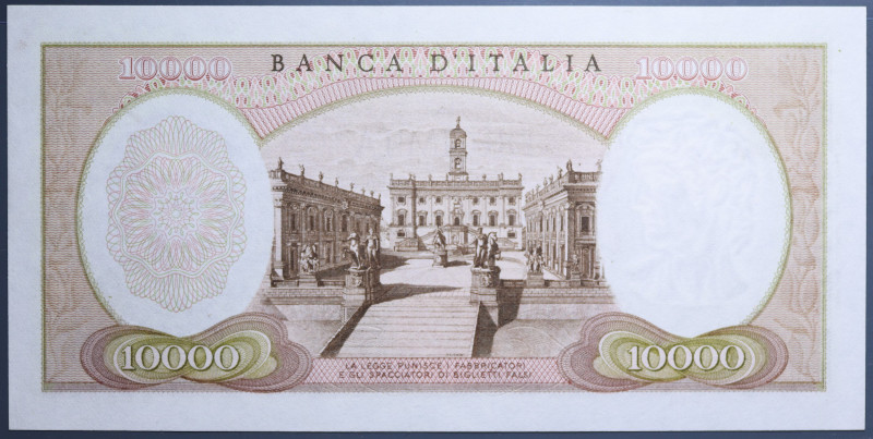 REPUBBLICA ITALIANA 10000 LIRE 27/7/1964 MICHELANGELO R FDS