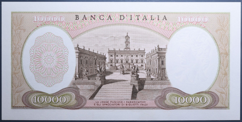 REPUBBLICA ITALIANA 10000 LIRE 27/11/1973 MICHELANGELO FDS