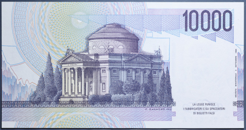 REPUBBLICA ITALIANA 10000 LIRE 1995 A. VOLTA SERIE SOSTITUTIVA XG-A FDS