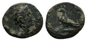 Kings of Thrace, Kotys II. Odessos or Bizye? Ae, 2.15 g 14.83 mm. Circa 57-48 BC.