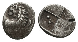 Thrace, Chersonesos. AR Hemidrachm. 2.27 g 13.87 mm. Circa 386-338 BC.