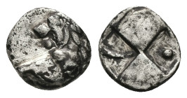 Thrace, Chersonesos. AR Hemidrachm. 2.19 g 12.69 mm. Circa 386-338 BC.