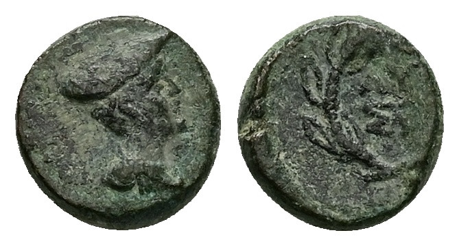 Thrace, Lysimacheia. AE, 1.24 g 10.00 mm. Circa 3rd-2nd centuries BC.