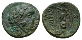 Thrace, Lysimacheia. Ae, 3.25 g 17.09 mm. Circa 309-220 BC.