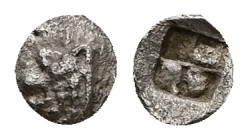 Thraco-Macedonian Region, Uncertain. AR Tetartemorion, 0.15 g 5.66 mm. Circa 520-470 BC.