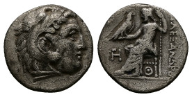 Kings of Macedon, Alexander III 'the Great', AR Drachm, 3.95 g 18.00 mm. 336-323 BC.