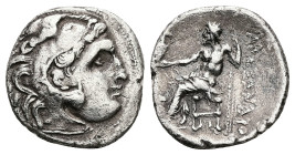 Kings of Macedon, Alexander III 'the Great', AR Drachm, 3.98 g 18.68 mm. 336-323 BC.