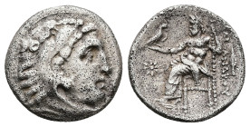 Kings of Macedon, Alexander III 'the Great', AR Drachm, 4.11 g 17.89 mm. 336-323 BC.