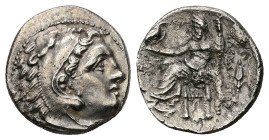 Kings of Macedon, Alexander III 'the Great', AR Drachm, 3.96 g 17.64 mm. 336-323 BC.