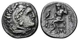 Kings of Macedon, Alexander III 'the Great', AR Drachm, 4.04 g 18.21 mm. 336-323 BC.