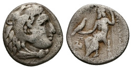 Kings of Macedon, Alexander III 'the Great', AR Drachm, 3.94 g 17.13 mm. 336-323 BC.