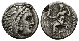 Kings of Macedon, Alexander III 'the Great', AR Drachm, 3.94 g 17.15 mm. 336-323 BC.