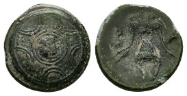 Kings of Macedon, Alexander III 'the Great', Ae, 3.17 g 16.05 mm. 336-323 BC.