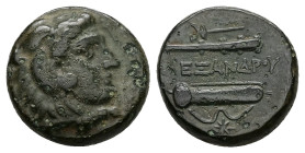 Kings of Macedon, Alexander III 'the Great', Ae, 5.41 g 16.71 mm. 336-323 BC.