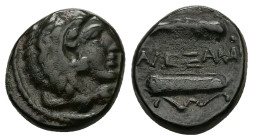 Kings of Macedon, Alexander III 'the Great', Ae, 5.45 g 17.30 mm. 336-323 BC.