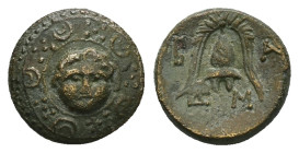 Kings of Macedon, Alexander III ‘the Great’. Ae, 3.85 g 15.36 mm. 336-323 BC.