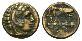 Kings of Macedon, Alexander III ‘the Great’. Ae, 5.82 g 16.77 mm. 336-323 BC.