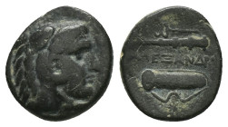 Kings of Macedon, Alexander III 'the Great'. Ae, 5.70 g 18.52 mm. 336-323 BC.