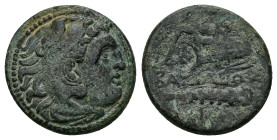 Kings of Macedon, Alexander III "the Great", Ae, 5.47 g 20.43 mm. 336-323 BC.