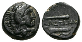 Kings of Macedon, Alexander III 'the Great'. Ae, 6.53 g 17.01 mm. 336-323 BC.