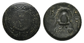 Kings of Macedon, Alexander III 'the Great'. Ae, 4.59 g 15.40 mm.336-323 BC.