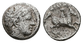 Kings of Macedon, Philip II. AR 1/5 Tetradrachm, 2.41 g 13.30 mm. 359-336 BC.