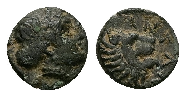 Troas, Antandros. Ae, 0.69 g 8.68 mm. Circa 350-250 BC.