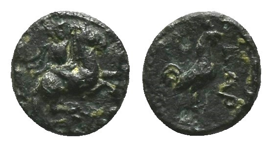 Troas, Dardanos. Ae, 1.11 g 10.44 mm. 4th-3rd century BC.