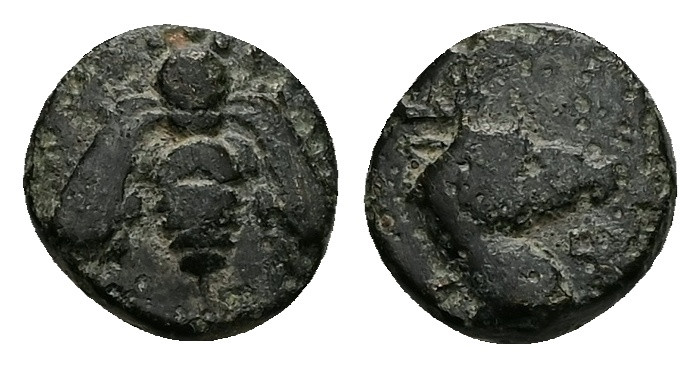 Ionia, Ephesos.Ae, 1.31 g 10.14 mm. Circa 405-390 BC.