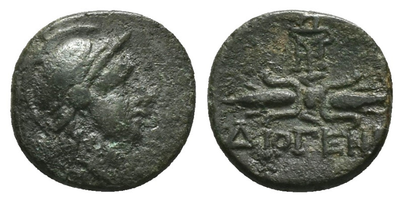 Ionia, Metropolis. Ae, 3.53 g 17.24 mm. Early 1st century BC.