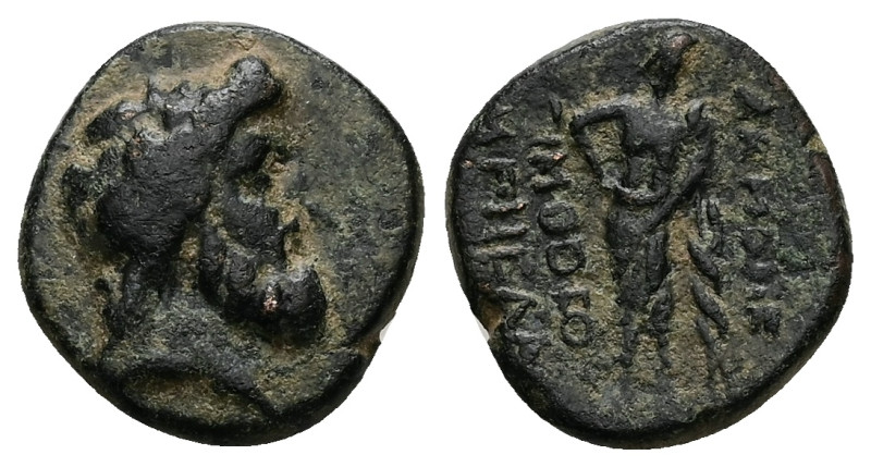 Phrygia, Akmoneia Ae, 3.64 g 16.73 mm. 1st century BC