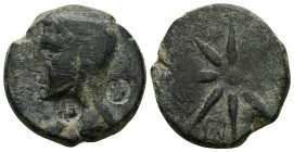 Pontos, Uncertain mint. Ae, 20.89 g 29.75 mm. Time of Mithradates VI. Circa 130-100 BC.