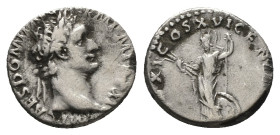 Domitian, 81-96 AD. AR, Denarius. 3.41 g. 17.31 mm. Rome.