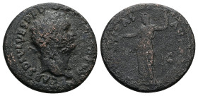 Domitian, AD 81-96. AE, As. 8.71 g. 25.50 mm. Rome.
