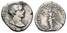 Trajan, AD 98-117. AR, Denarius. 2.80 g. 19.97 mm. Rome.