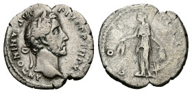 Antoninus Pius, AD 138-161. AR, Denarius. 3.07 g. 18.70 mm. Rome.