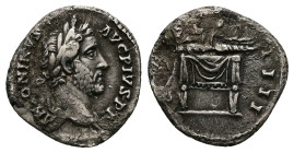 Antoninus Pius, AD 138-161. AR, Denarius. 2.60 g. 17.77 mm. Rome.