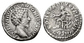 Marcus Aurelius, AD 161-180. AR, Denarius. 3.16 g. 17.05 mm. Rome.
