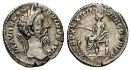 Marcus Aurelius, AD 161-180. AR, Denarius. 2.74 g. 18.71 mm. Rome.