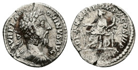 Marcus Aurelius, AD 161-180. AR, Denarius. 1.92 g. 17.88 mm. Rome.