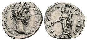 Lucius Verus, AD 161-169. AR, Denarius. 3.02 g. 18.72 mm.