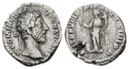 Commodus, AD 177-192. AR, Denarius. 2.80 g. 18.65 mm.