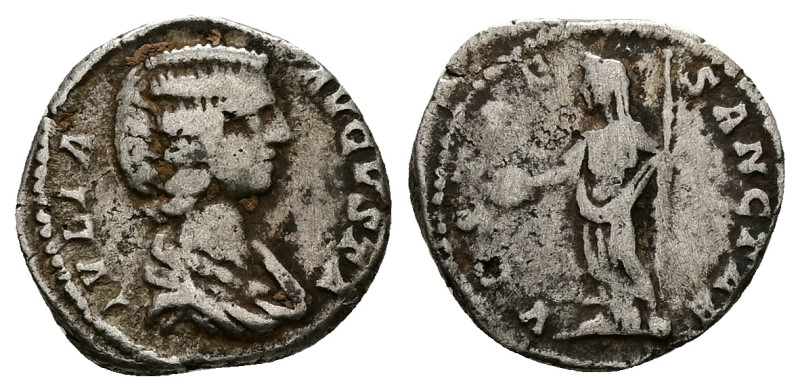 Julia Domna, AD 193-217. AR, Denarius. 2.59 g. 17.67 mm. Rome.