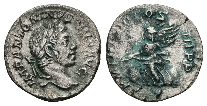 Caracalla, 197-217 AD. AR, Denarius. 2.07 g. 18.64 mm. Rome.