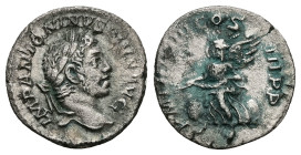 Caracalla, 197-217 AD. AR, Denarius. 2.07 g. 18.64 mm. Rome.