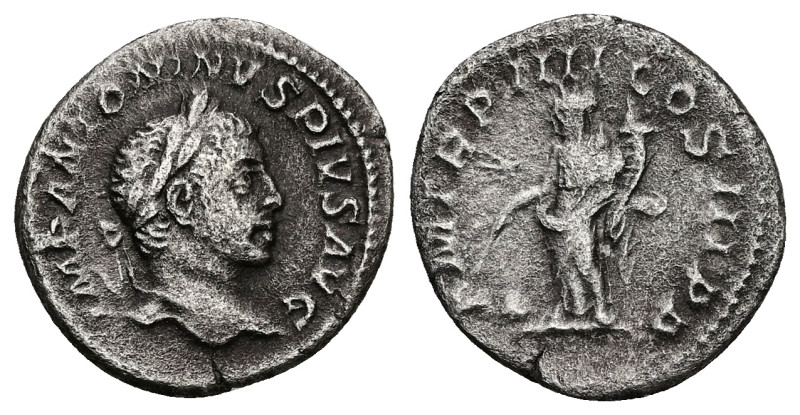 Elagabalus, AD 218-222. AR, Denarius. 3.00 g. 19.29 mm.